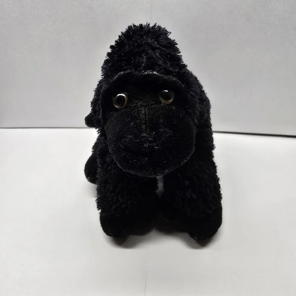 Aurora Gorilla Plush Stuffed Animal Unisex Small Black Safari Jungle Wildlife 6